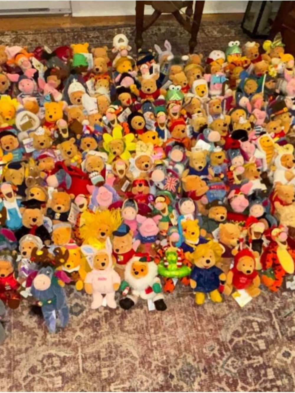 random 3 Winnie the Pooh stuffys